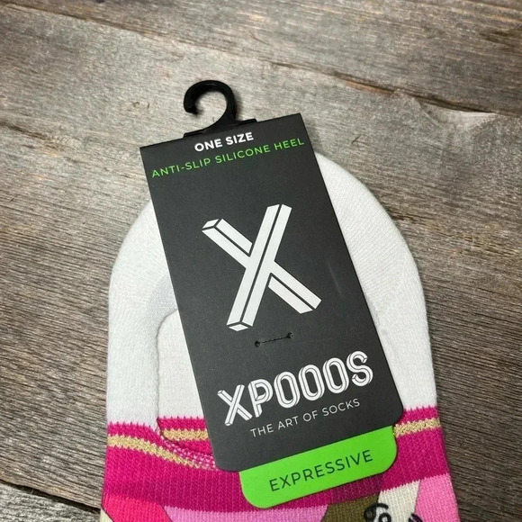 XPOOOS The  Art of Socks Rose ZODIAC Anti Slip Socks - Picture 3 of 8